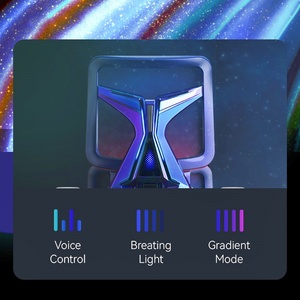 SIHOO X3Pro Fauteuil <span class=keywords><strong>de</strong></span> Jeu Ergonomique Dégradé Bleu-Violet-Rouge, Chaise Gaming Ordinateur à Dossier <span class=keywords><strong>Haut</strong></span> pour Esports - Product Image 2