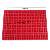 Moule en silicone à 468 cavités, mini-moule rond en silicone pour friandises pour chiens, moule à biscuits, petit moule à points pour la décoration de gâteaux