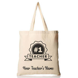 Bolsa de Mano Personalizable para Maestros, Regalo para Maestros - Product Image 2