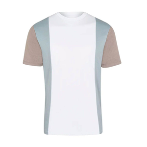 Camiseta de Algodón Lisa con Cuello Redondo para Hombre, Oferta al por Mayor, Camiseta Informal Cómoda para Hombre, Tendencia del Mercado, Costuras de Alta Calidad para Hombre - Product Image 1
