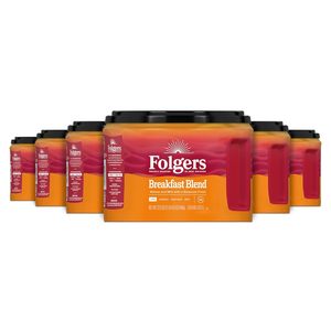 Café moulu Folgers Breakfast Blend, torréfaction douce, 22,6 oz. Boîte de conserve (lot de 6) - Product Image 1