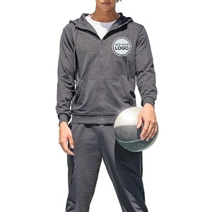 Survêtements d'hiver écologiques pour hommes, vente en gros OEM, imprimés, unis, à capuche, personnalisés, en polyester, pour la maternité, pour la gym - Product Image 1