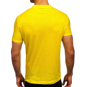 Vente en gros de t-shirts à manches courtes de haute qualité pour hommes t-shirts polo uni à manches courtes design personnalisé t-shirt polo grande taille pour hommes - Product Image 6
