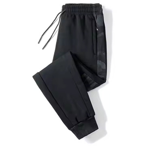 Pantalons de jogging en molleton à imprimé camouflage pour homme, taille mi-haute, 100% coton, élastique, décontracté, sport, anti-froissement, fermeture éclair - Product Image 6