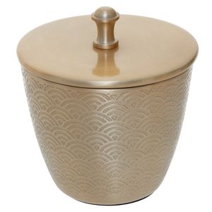 Eco Friendly Hot Selling 100% Natural Copper Water Jar Bedroom Water Bottle Sugar Pot With Inbuilt <b>Glass</b> - Product Image 1