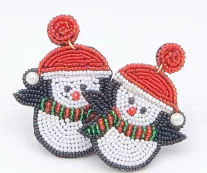 Pendientes de Estilo Tradicional con Bordado de Cuentas, Temática Festiva, Colores Vibrantes y Cuentas de Vidrio 100% para una Apariencia Elegante - Product Image 4