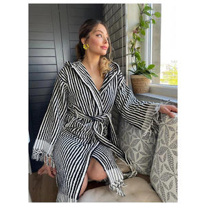 Toalla de baño a rayas Peshtemal Hammam % 100 algodón Waffle 100x180cm 900gr hecho en Turkiye - Product Image 1