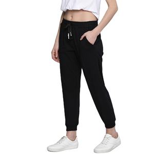 Vente en gros de pantalons de jogging durables pour femmes à des prix abordables OEM 100% coton qualité orientée vers l'exportation Logo personnalisé - Product Image 4