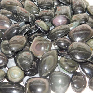 Piedra Preciosa de Obsidiana Arcoíris de Primera Calidad, Obsidiana Arcoíris Natural en Formas Mixtas para Joyería - Product Image 1