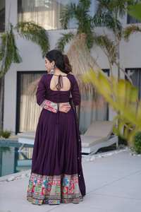 Ensemble moderne de lehenga choli et dupatta de créateur, idéal pour les fêtes - Product Image 6