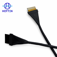 Kabel FPC Fleksibel OEM Hotten Kustom 22 Pin Pitch 0.5mm 500mm Perakitan Kabel Datar Fleksibel