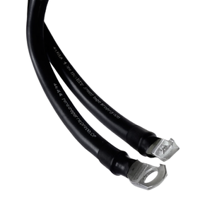 Câble d'alimentation pour onduleur 4/0 AWG de 1,5 m, noir, avec 2 cosses, en cuivre pur toronné - Product Image 2