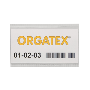 Supporto per etichette MEGA, magnetico, 80 x 200mm, Grigio Chiaro, 50 pz. / Confezione.- HEM380-200/88 - Product Image 1