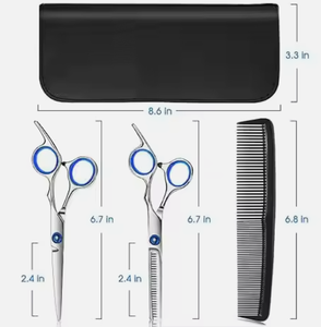 Usine directe Mary Care 76 ciseaux de coiffeur en acier inoxydable pour la coupe de cheveux ciseaux amincissants ciseaux de coupe de cheveux - Product Image 3