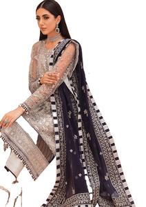 ชุดเดรสผ้าชีฟองสไตล์ซาลวาร์ของผู้หญิงชุดเดรสปาร์ตี้ออกแบบได้ตามที่ต้องการ - Product Image 6