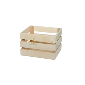 Boîte de rangement en bois naturel avec finition lisse pour l'organisation et la présentation - Product Image 6