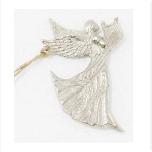 พวงหรีดอลูมิเนียมเกล็ดหิมะแบบวินเทจเครื่องประดับคริสต์มาสสำเร็จรูปทำจากนิกเกิลตกแต่งวันคริสต์มาส - Product Image 6