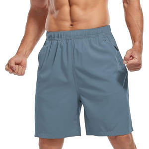 กางเกงขาสั้นชายหาดของผู้ชายกางเกงออกกำลังกายเอวยางยืดแห้งเร็วผ้าไนลอนสำหรับฤดูร้อนกันน้ำ - Product Image 1