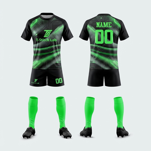 Uniformes de Rugby para Hombre de Secado Rápido y Alta Calidad con MOQ Bajo, Logotipo y Diseño Personalizados, Mangas Cortas que Absorben la Humedad - Product Image 1