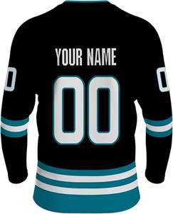 Le plus populaire concevez votre propre logo uniforme de hockey sur glace grande taille pour adulte - Product Image 4