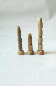 Bougeoir en bois de manguier Bougeoir en bois de manguier Bougeoir en bois d'acacia - Product Image 5