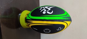 Ballons de match de rugby Union de la meilleure qualité Conception unique avec matériau en caoutchouc durable Tailles 3 et 4 - Product Image 3