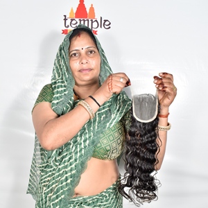 Paquetes Indian 100% Procesamiento Ninguno Cutícula Alineada Venta al por mayor Color natural Máquina doble Mujeres Cabello humano natural negro - Product Image 3