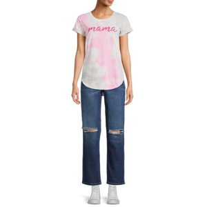 Ropa de mujer, ropa de calle hecha a medida, camisetas para mujer, venta al por mayor, alta Fabricación, camisetas de manga corta para mujer, comodidad - Product Image 1