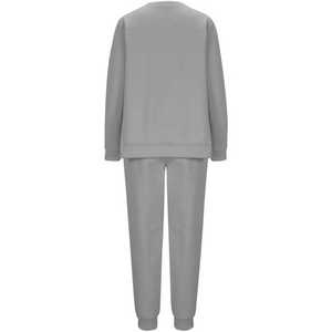 ชุดเซ็ตแทรคสูทลำลองไซส์พลัส ผ้าคอตตอน 100% ลายพิมพ์เรียบ แต่งคริสตัล ขอบเอวยางยืด ระบายอากาศได้ดี เหมาะสำหรับฤดูหนาว เล่นฟุตบอล  รับสั่งทำได้ - Product Image 5