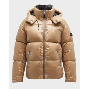 Veste longue matelassée légère pour homme, manteau d'hiver imperméable, coupe-vent, respirant, en nylon, taille plus, style urbain - Product Image 3