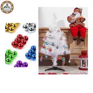 BINLU Juego de bolas de Navidad 5cm Colores surtidos Adornos brillantes de alta calidad para árbol Decoración de vacaciones Impresión de cuentas - Product Image 6