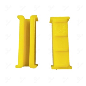 Chất lượng cao thang máy hướng dẫn Giày nhựa bền chèn cho mịn cabin du lịch và chính xác liên kết dọc theo thang máy đường ray - Product Image 3