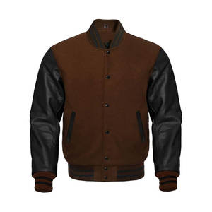 แจ็คเก็ตตัวแทนมหาวิทยาลัยสำหรับผู้ชายแจ็คเก็ตเลตเตอร์แมนตัวแทนมหาวิทยาลัยเลือกสีและขนาดของคุณเองสำหรับผู้ชาย - Product Image 2