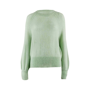 Suéter de mujer con precio de fábrica, suéteres de mujer de cuello redondo personalizados, gran oferta, suéteres de punto de invierno de estilo personalizado para mujer - Product Image 1