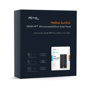 Panneau solaire monocristallin Helius Sunlink 550W HJT, qualité A, certifié TUV - Product Image 2