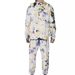 Fabricant pakistanais, dernier design, survêtement tie-dye pour homme, 100% coton, couleur unie, survêtement tie-dye pour homme, 100% coton - Product Image 5