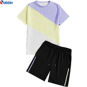 <b>Men</b> Custom Logo Tshirt <b>and</b> <b>Shorts</b> 2Pcs Tracksuit New Arrival Customized <b>Top</b> Quality Summer <b>Men's</b> T-shirt <b>and</b> <b>Shorts</b> <b>Set</b> - Product Image 4