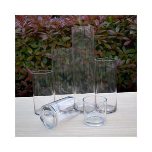 Nouveau verre cylindrique soufflé de créateur pour bougies disponible au prix de gros - Product Image 6