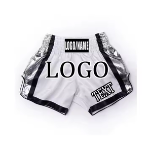 Short MMA avec logo personnalisé Short de boxe et de Muay Thai de compression sublimé avec impression OEM Vêtements d'arts martiaux - Product Image 2