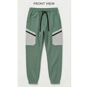 Pantalon de sport haute performance en tissu extensible et confortable, vêtement de sport, pantalon de survêtement lisse 2026 - Product Image 1