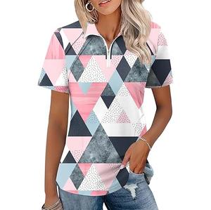 Polo T-shirt à sublimation sur mesure Nouvelle arrivée Mode Manches courtes Polo de golf T-shirts Polo respirant à fermeture éclair - Product Image 1