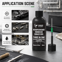 AVIC HANGTE Huile de nettoyage pour armes à feu 100 ml, dissolvant de résidus de poudre à feu, lubrifiant et protecteur avec applicateur à aiguille de précision