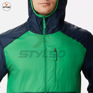 Vestes coupe-vent personnalisées pour hommes Vêtements décontractés, vestes d'automne - Product Image 4