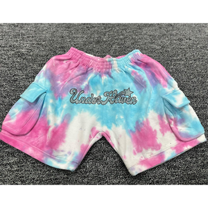 Summer New Style <b>Men's</b> Casual Gym Running Fitness <b>Shorts</b> 90% Polyester Breathable Elastic Waist <b>Woven</b> Solid Pattern Embroidery - Product Image 6