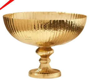 Forma redonda con acabado dorado más vendido con tazón de chocolate de soporte para restaurante y bar de hotel - Product Image 4