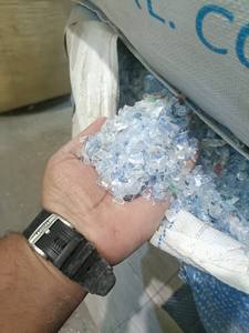 Flocons de bouteilles en PET 100% transparents disponibles en prix de gros - Product Image 4