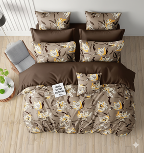 Juego de Sábanas Ultra Suaves y Transpirables de 400 Hilos, Tamaño King, 100% Algodón, Sábana Plana, Sábana Ajustable, Dos Fundas de Almohada, Alta Densidad, Cepilladas, Estilo Hotel - Product Image 3