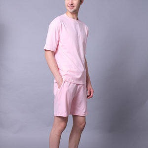 Ensemble T-shirt et short en coton respirant de haute qualité pour homme, personnalisé, tenue décontractée populaire avec ensemble assorti pour l'été - Product Image 4