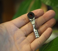 Mini Trinquete Ultra Corto de 53 mm con 52 Engranajes