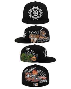Custom Stitch Mode Enterprises Snapback Trucker Hat-Checkered Pattern Terry <b>Fabric</b> Metal Buckle Closure Unisex Adult - Product Image 6